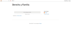 Desktop Screenshot of derechoyfamilia-paginasslibres.blogspot.com
