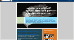 Desktop Screenshot of alarcomaquetas.blogspot.com