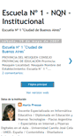 Mobile Screenshot of escuelauno-nqn-institucional.blogspot.com