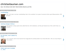 Tablet Screenshot of christianbauman.blogspot.com