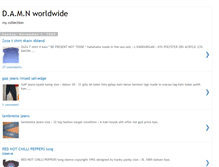 Tablet Screenshot of damnworldwide.blogspot.com
