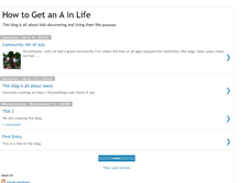 Tablet Screenshot of howtogetanainlife.blogspot.com