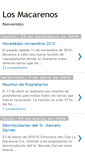 Mobile Screenshot of macarenosenlaweb.blogspot.com