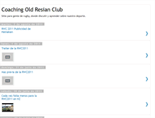 Tablet Screenshot of coachingorc.blogspot.com