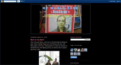 Desktop Screenshot of myworldbanklunches.blogspot.com