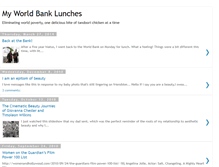 Tablet Screenshot of myworldbanklunches.blogspot.com
