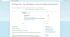 Desktop Screenshot of burlingtonian.blogspot.com