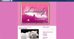 Desktop Screenshot of lorenlyenclavedeamor.blogspot.com