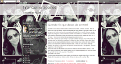 Desktop Screenshot of francianesoares.blogspot.com
