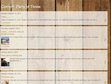 Tablet Screenshot of meetthecornetts.blogspot.com