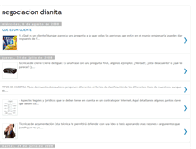 Tablet Screenshot of negociaciondianita-diana.blogspot.com