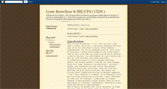 Desktop Screenshot of lymeborreliose.blogspot.com