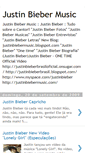 Mobile Screenshot of justinbiebermusic.blogspot.com