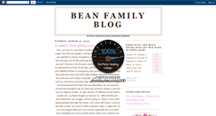 Desktop Screenshot of beanfamilynews.blogspot.com