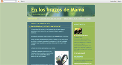 Desktop Screenshot of enlosbrazosdemama.blogspot.com