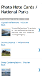Mobile Screenshot of nationalparksnotecards.blogspot.com