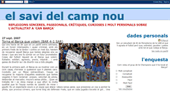 Desktop Screenshot of elsavidelcampnou.blogspot.com