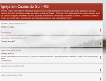 Tablet Screenshot of igrejaemcaxiasdosul.blogspot.com