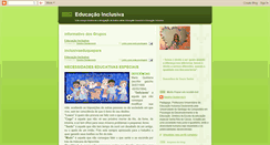 Desktop Screenshot of escolaeinclusao.blogspot.com