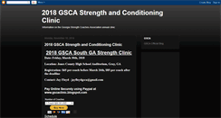 Desktop Screenshot of gscaclinic.blogspot.com