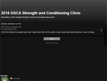 Tablet Screenshot of gscaclinic.blogspot.com