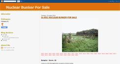 Desktop Screenshot of nuclearbunkerforsale.blogspot.com