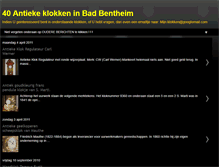 Tablet Screenshot of mijn-klokken.blogspot.com