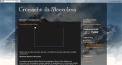 Desktop Screenshot of cronachedastoccolma.blogspot.com