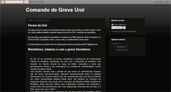 Desktop Screenshot of comandodegreveunir.blogspot.com