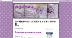 Desktop Screenshot of magliamagia.blogspot.com