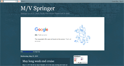 Desktop Screenshot of mvspringer.blogspot.com