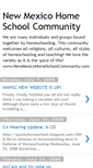 Mobile Screenshot of nmhomeschoolcommunity.blogspot.com