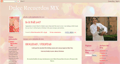 Desktop Screenshot of dulcerecuerdosmx.blogspot.com