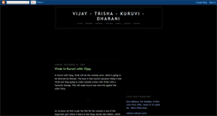 Desktop Screenshot of kuruvi-tamil-movie.blogspot.com