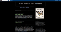 Desktop Screenshot of piasamartialarts.blogspot.com