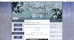 Desktop Screenshot of honoredscraps.blogspot.com