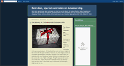Desktop Screenshot of bargainsonamazon.blogspot.com