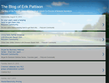 Tablet Screenshot of erikpattison.blogspot.com