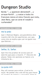 Mobile Screenshot of dungeonstudio.blogspot.com