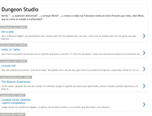 Tablet Screenshot of dungeonstudio.blogspot.com