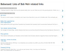 Tablet Screenshot of bobsessed-lists.blogspot.com