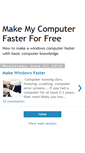 Mobile Screenshot of fasterwindowscomputer.blogspot.com