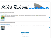 Tablet Screenshot of miketakumi.blogspot.com