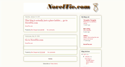 Desktop Screenshot of noveltie.blogspot.com