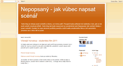 Desktop Screenshot of nepopsany.blogspot.com