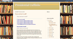 Desktop Screenshot of presidentialcufflinks.blogspot.com