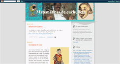 Desktop Screenshot of matematicasdecuchufleta.blogspot.com