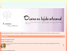 Tablet Screenshot of lorientejidos.blogspot.com