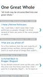 Mobile Screenshot of onegreatwhole.blogspot.com