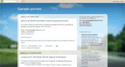Desktop Screenshot of ganadoporcino.blogspot.com